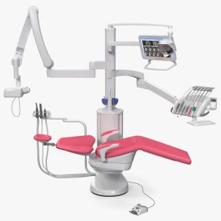 3D model Planmeca Sovereign Classic Dental Unit Rigged