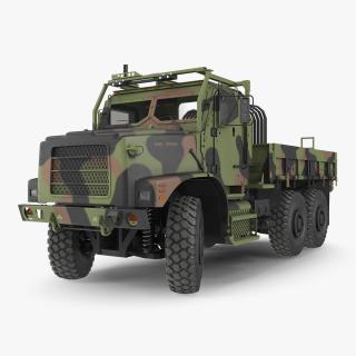 Medium Tactical Vehicle 6x6 Rigged 3D model