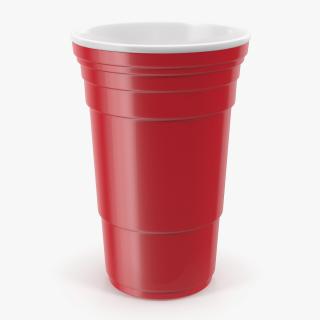 3D Reusable Plastic Party Cup