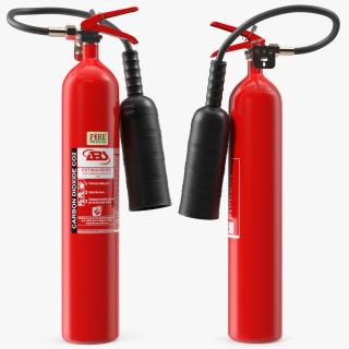 Fire Safety SG 5Kg CO2 Marine Fire Extinguisher 3D