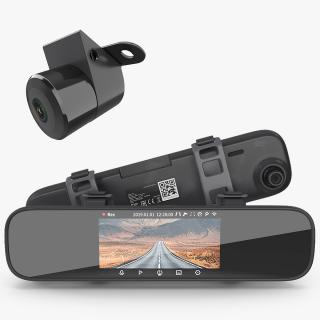 3D model Rearview Mirror Smart Cam with Reverse Camera