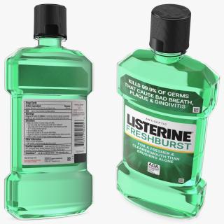 Listerine Freshburst Antiseptic Mouthwash 500ml 3D