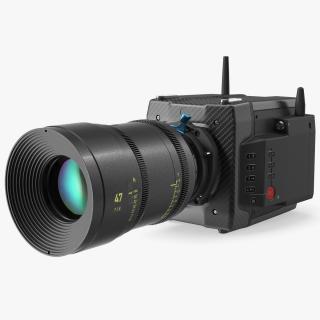 3D Digital Cinema Camera With Lens