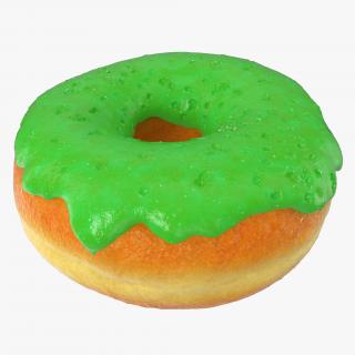 3D Green Donut