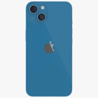 3D model Blue Apple iPhone 13