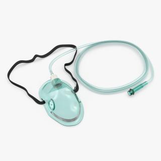 3D Pediatric Oxygen Mask with Tube