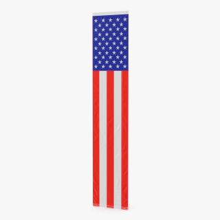 Pull Down US Flag 3D