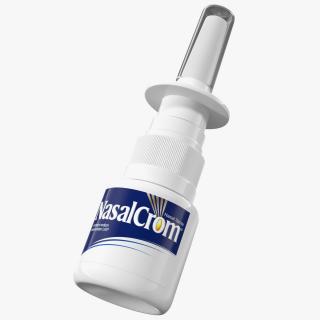 3D NasalCrom Allergy Symptom Controller Bottle model