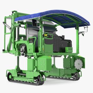 Tea Leaf Plucking and Pruning Machine 3D