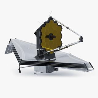 3D James Webb Space Telescope
