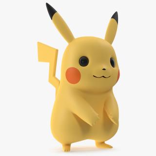 3D model Cartoon Character Pikachu