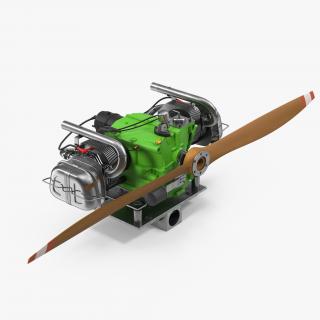 Chotia Weedhopper Engine 3D model