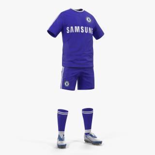 Soccer Uniform Chelsea 3D