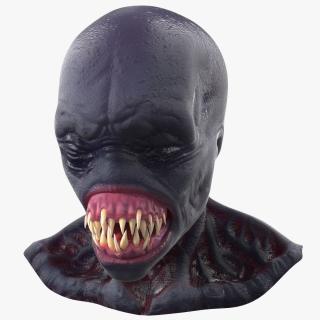 Scary Creature Head 3D model