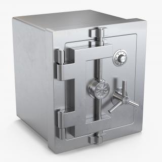 3D model Steel Bank Safe