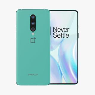 3D OnePlus 8 Glacial Green model