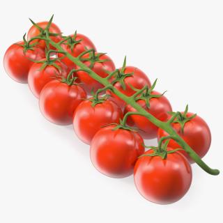 Cherry Tomatoes on the Vine 3D