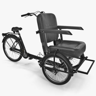 Cycle Rickshaw 3D model