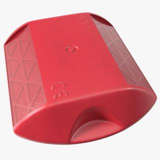 Raised Road Marker Red 3D