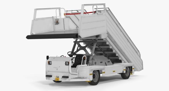 3D model Passenger Boarding Stairs Vehicle TLD ABS 580