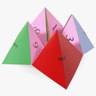 Fortune Teller Origami 3D