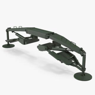 3D model Heavy Duty Hydraulic Legs
