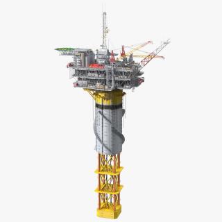 3D Shell Perdido Oil Platform