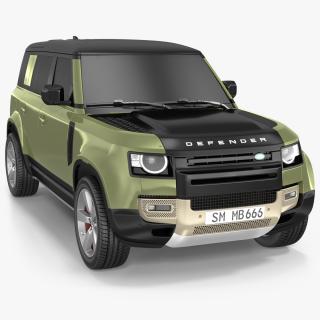 3D Land Rover Defender Country Pack Exterior Only