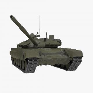 T-72B3 Soviet Main Battle Tank Rigged 3D