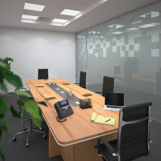3D model Meeting Room with Filling