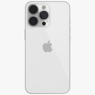 3D Apple iPhone 13 Pro Silver