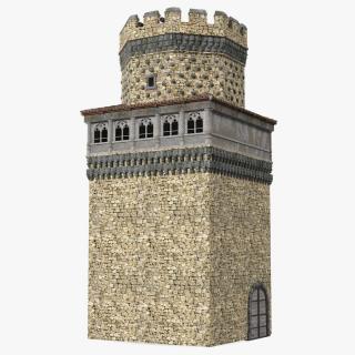Medieval Watchtower 3D model