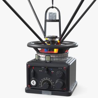 3D model Radio Direction Finder Antenna