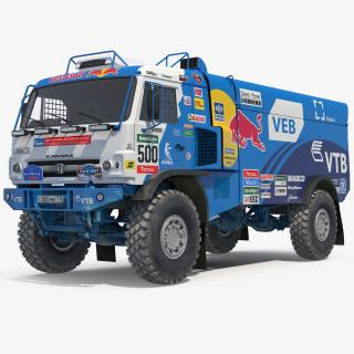 Dakar Racing Truck KAMAZ 4326 VK 3D