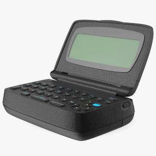Two-Way Pager with Screen Off 3D model