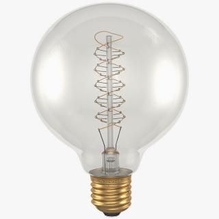 3D Antique Edison Bulb G95 model