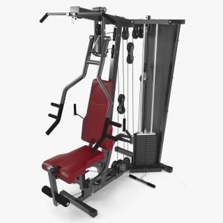 Multi Fitness Equipment Home Gym 3D