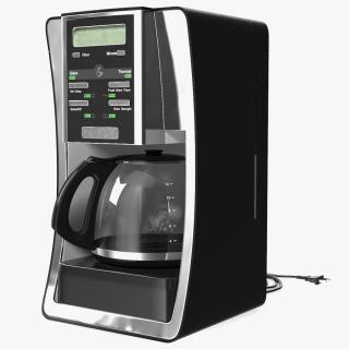 3D Coffee Maker with Glass Carafe 12 Cups model