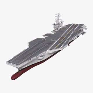 3D model USS Dwight D Eisenhower CVN 69