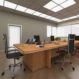 Meeting Room with Furniture 3D