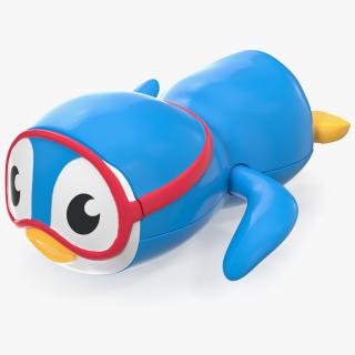 3D model Swimming Penguin Bath Toy