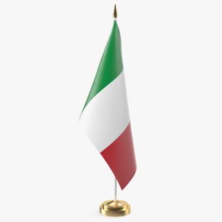 3D Table Flag Italy