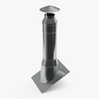 3D model Stainless Steel Chimney Corner Base