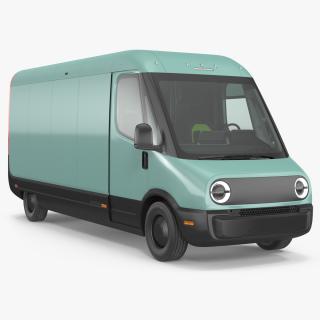 3D Electric Delivery Van