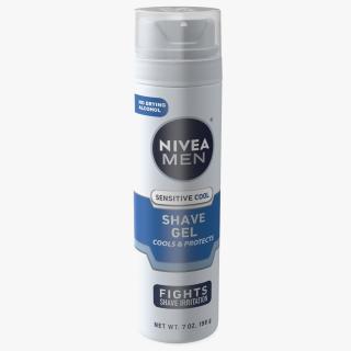 Shaving Cream Nivea 3D model