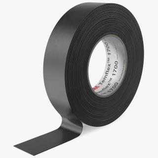 3D Temflex 1700 3M Vinyl Electrical Tape Black model