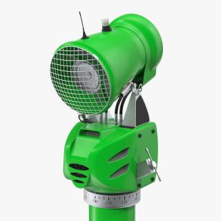 Green Snow Gun 3D model