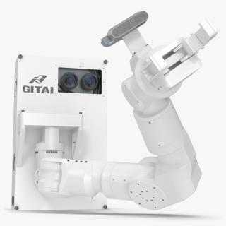 3D model GITAI S1 Space Robot Work