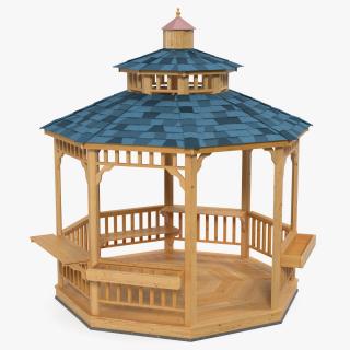 3D model Gazebo Pavilion Structure