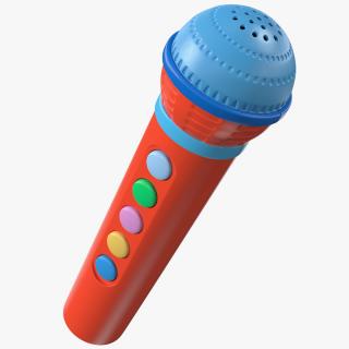 Kids Microphone Toy 3D model